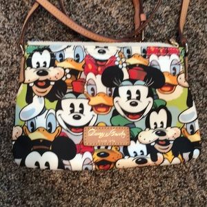 NWOT Disney Dooney Faces Pouchette